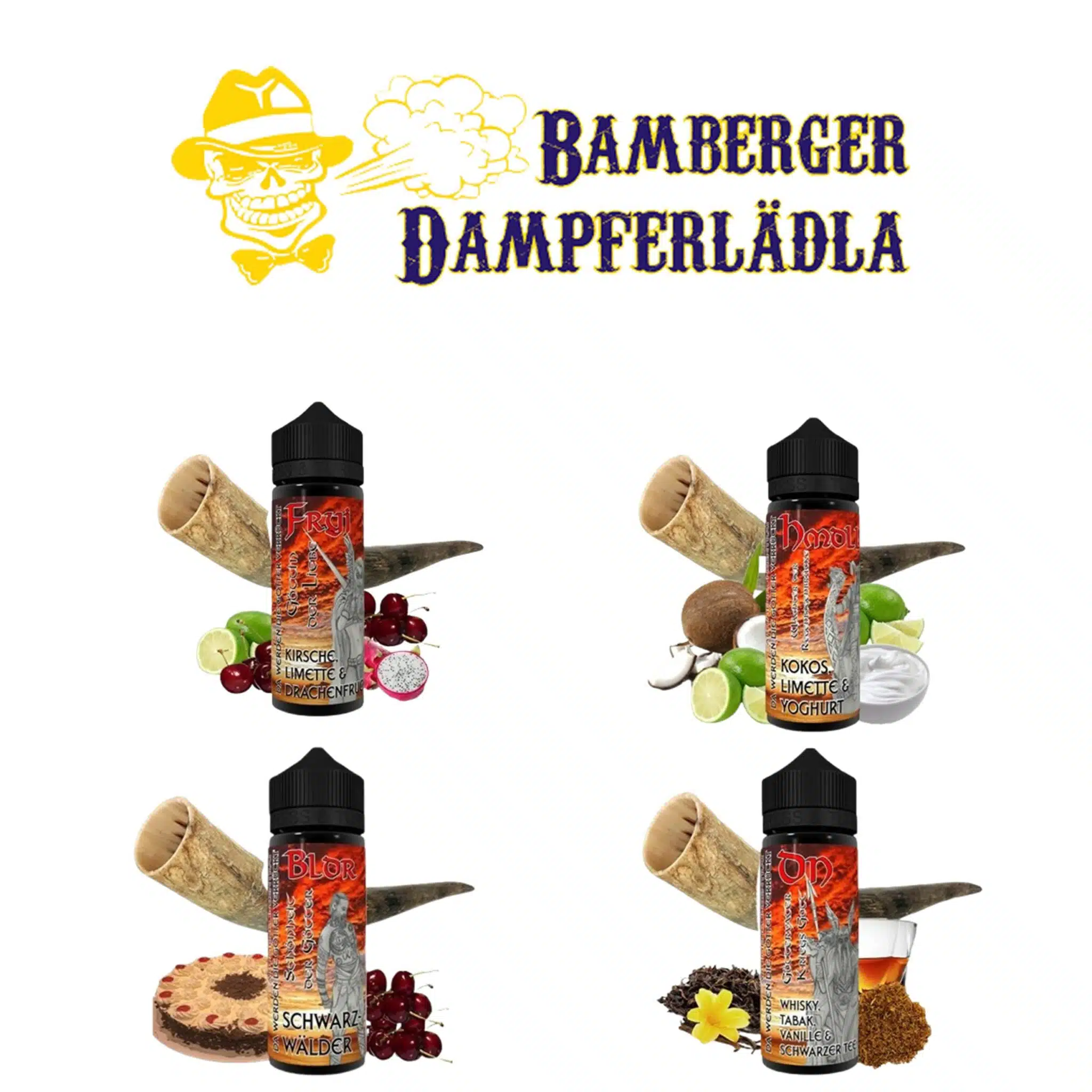 LÄDLA JUICE GÖTTER | 120 ML LONGFILL | 10 ML AROMA | VERDAMMT GÖTTLICH