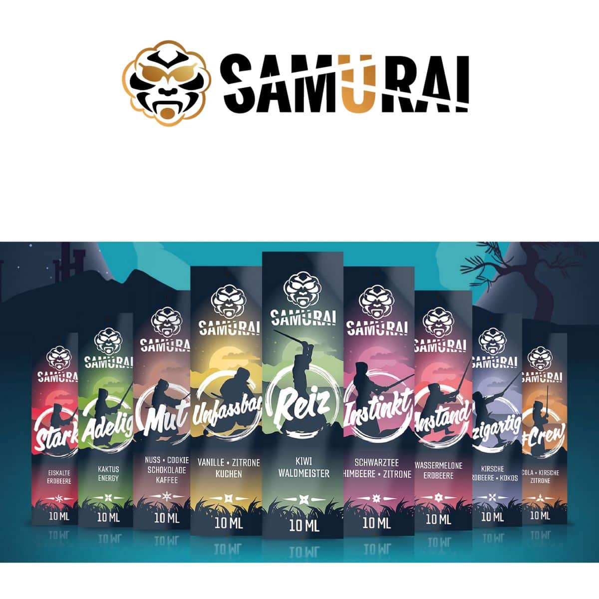 SAMURAI VAPING | LONGFILL 120 ML / 10 ML AROMA