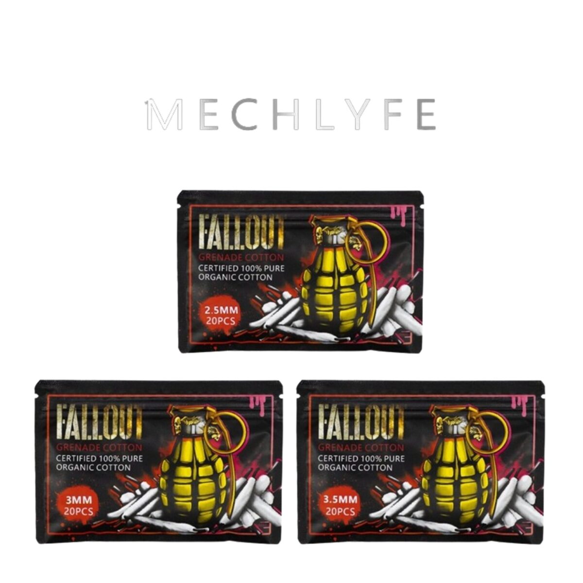 1. BESTE PRODUKTE DIY | DO IT YOURSELF STEAM DREAM_MECHLYFE X FALLOUT GRENADE COTTON