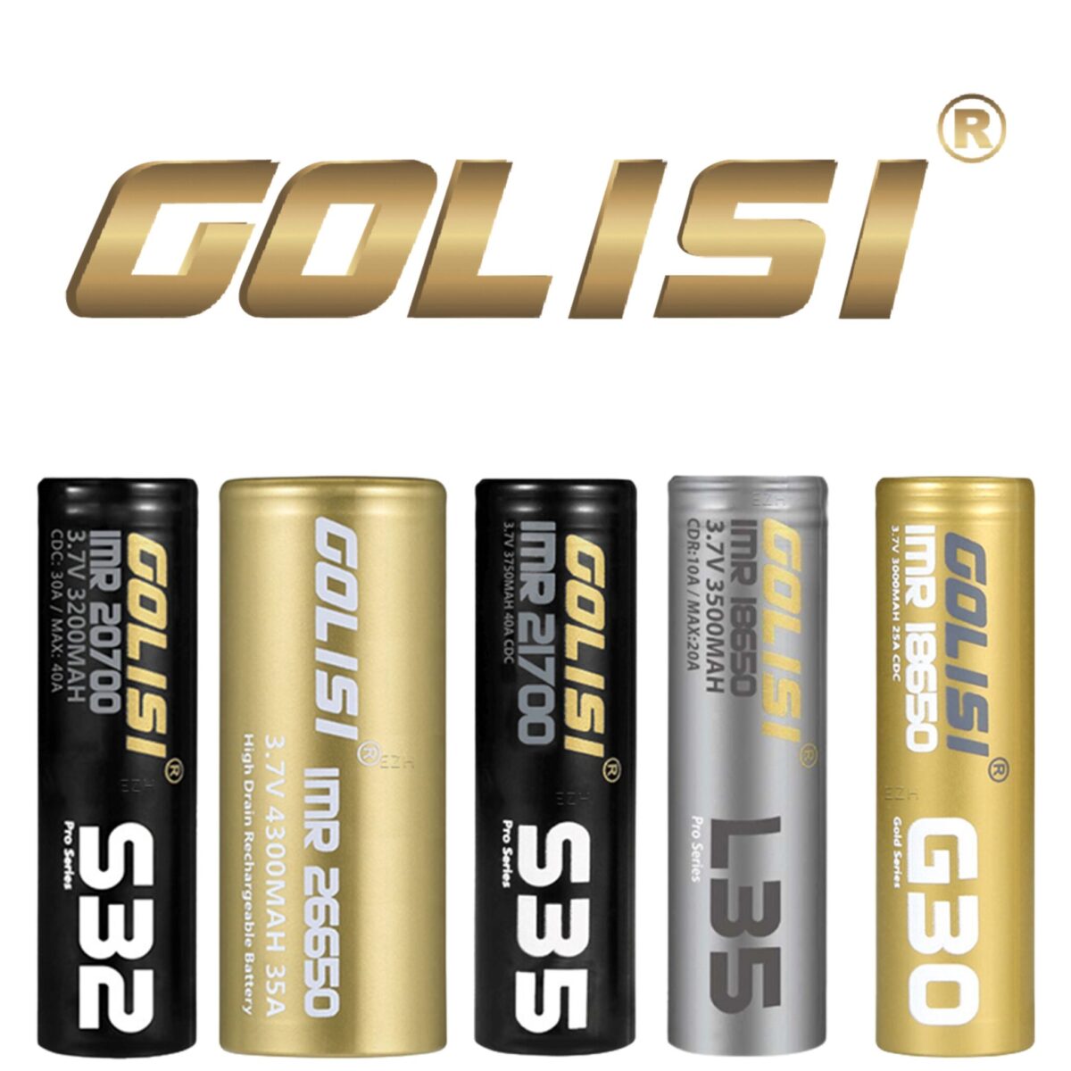 BATTERIEN | BESTE HIGH - END AKKUS NO1 STEAM-DREAM_GOLISI AKKU
