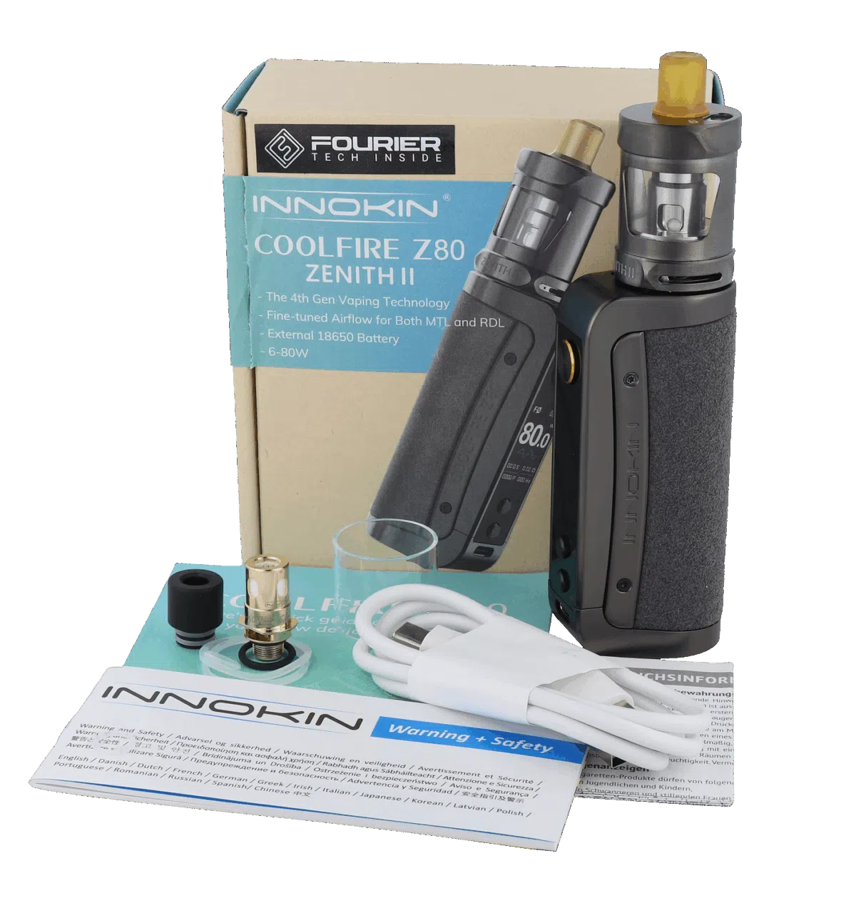 INNOKIN COOLFIRE Z80 ZENITH II | MOD KIT | 80W | WAHNSINN – BILD 7
