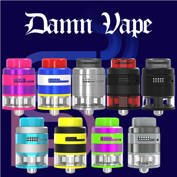 STEAM DREAM_DAMN VAPE NITRIOUS RDTA_NEUE FARBEN