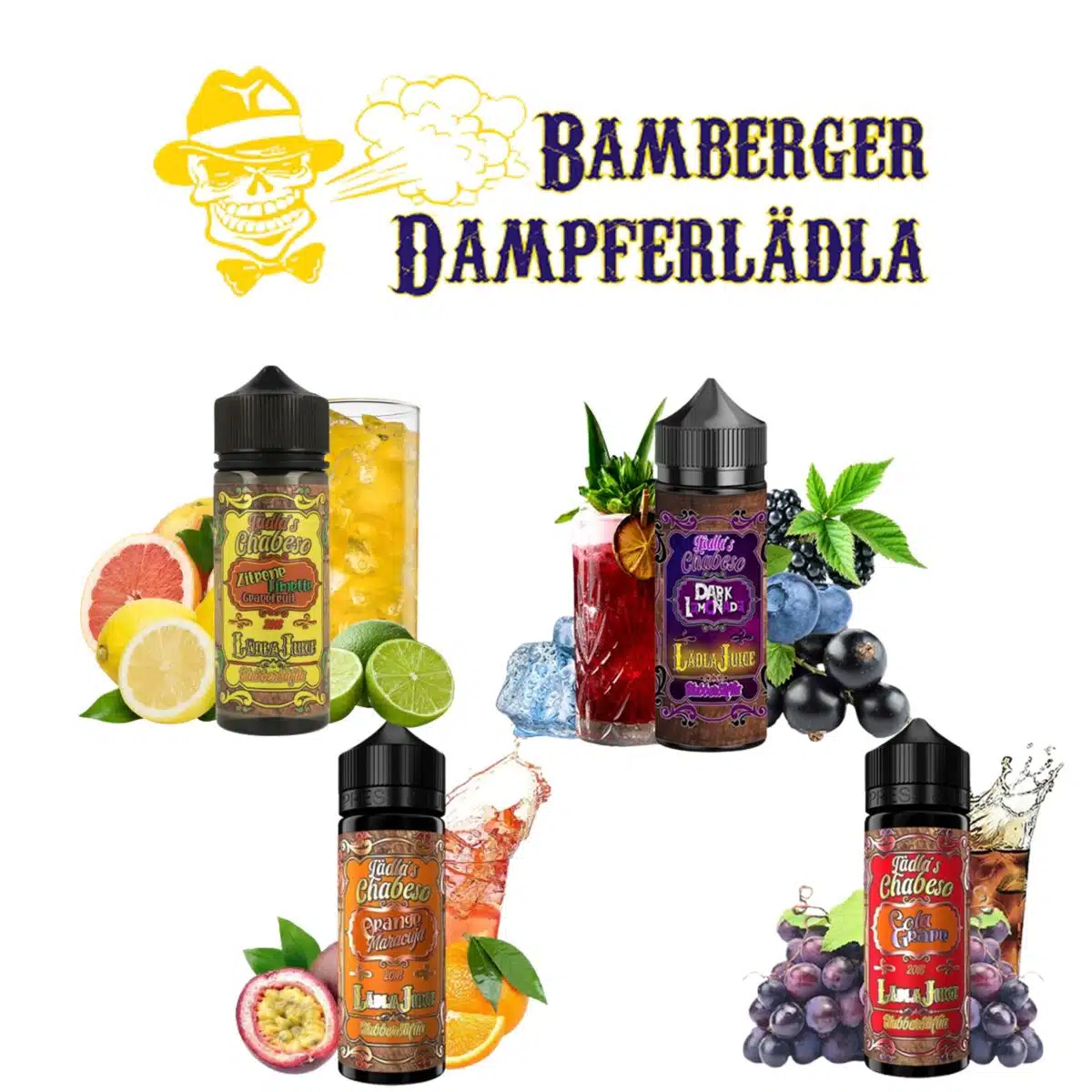 LÄDLA'S CHABESO &AMP; BLUBBERSÄFTLA | 120 ML LONGFILL | 10 ML AROMA | UNBESCHREIBLICH LECKER