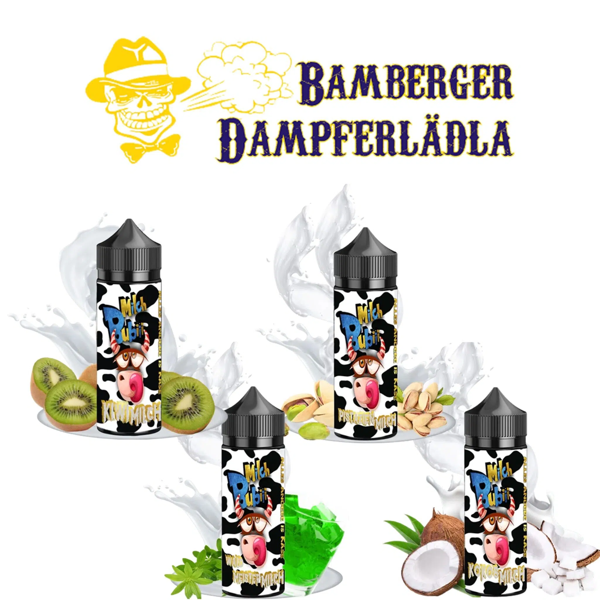 STEAM DREAM_MILCHBUBIS_LÄDLA JUICE_LONGFILL
