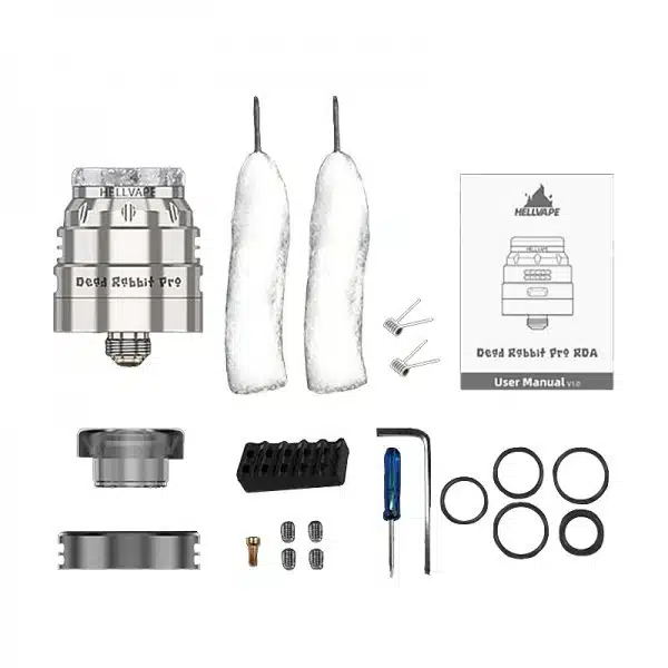 DEAD RABBIT PRO | HELLVAPE | RDA 24MM | GROSSE WOLKEN – BILD 11