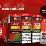 SC RED LINE | NIC SALT LIQUID | 10 ML | 0, 10, 20 MG/ML NIKOTIN | SEHR INTENSIV