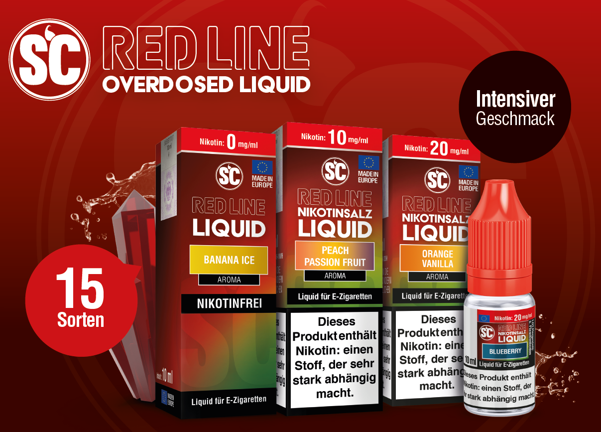 STEAM DREAM_SC RED LINE NIC SALT LIQUID