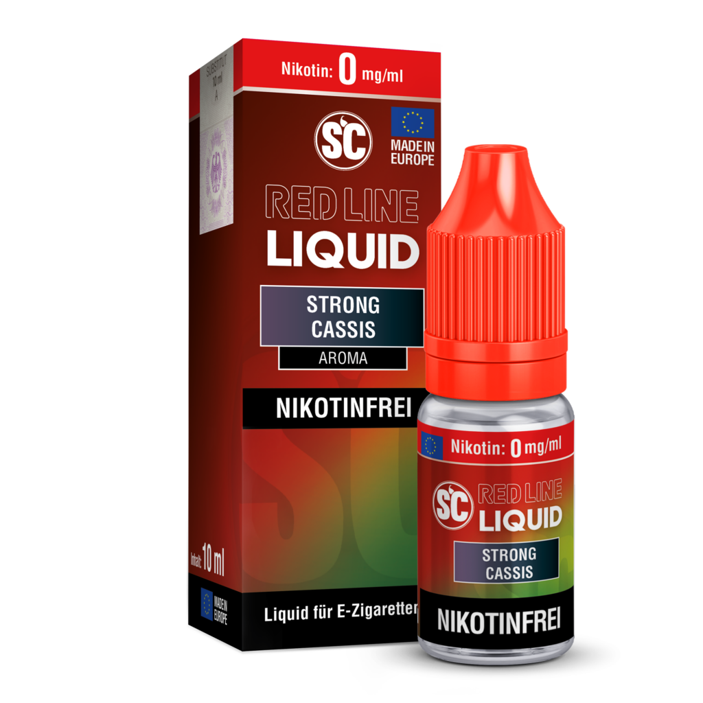 SC RED LINE | NIC SALT LIQUID | 10 ML | 0, 10, 20 MG/ML NIKOTIN | SEHR ...