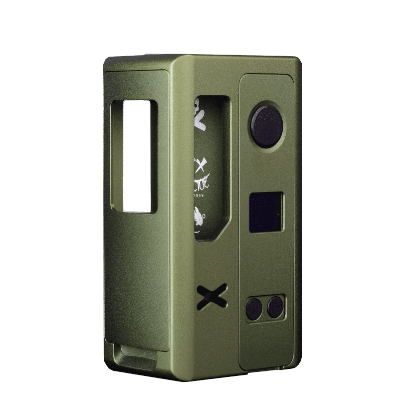 STUBBY 21 X-RAY - GREEN - ANGLE - WHITE BG