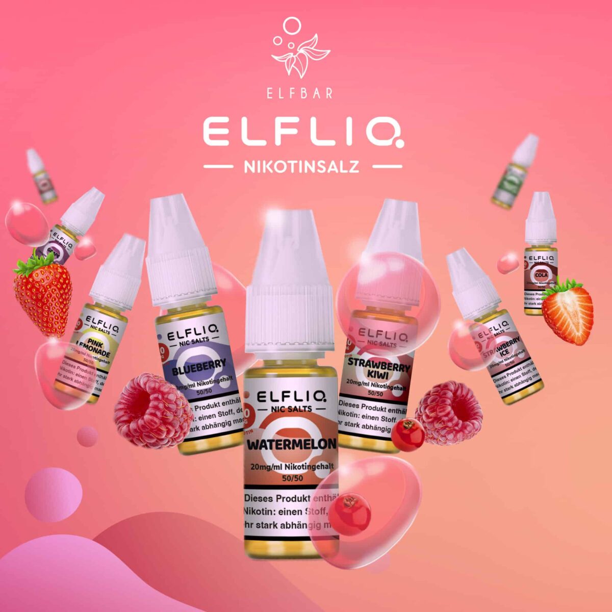 NIC SALT LIQUID NO6 | AUSWAHL BESTER LIQUIDS ELFLIQ-NIC-SALT