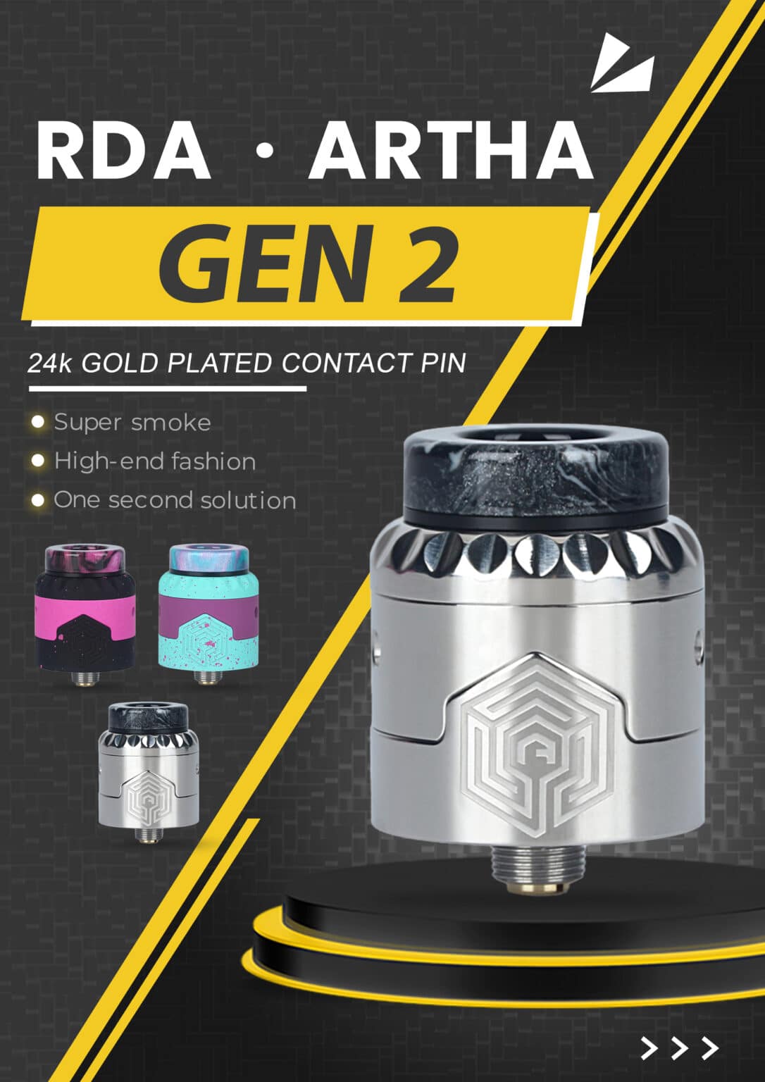 ARTHA GEN 2 RDA 24 MM | ADVKEN | ABSOLUT LEGENDÄR