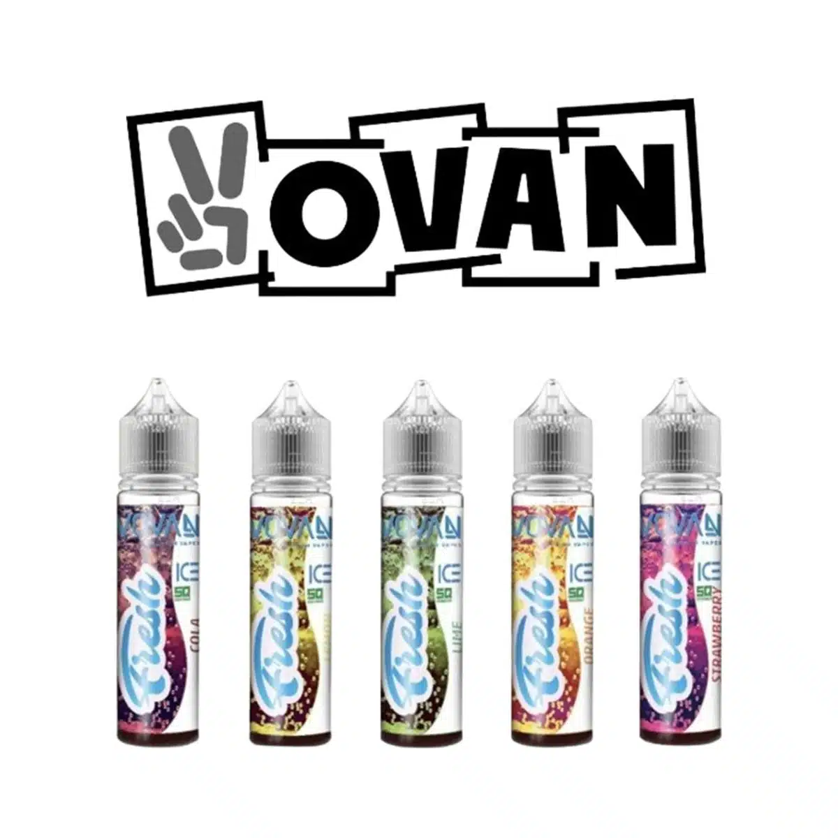 FRESH ICE BY VOVAN | LONGFILL 60 ML | 10 ML AROMA | ABSOLUT KALT