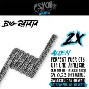 BIG RATATA ALIEN COIL | PSYCHO COILS | BESTE PERFOMANCE