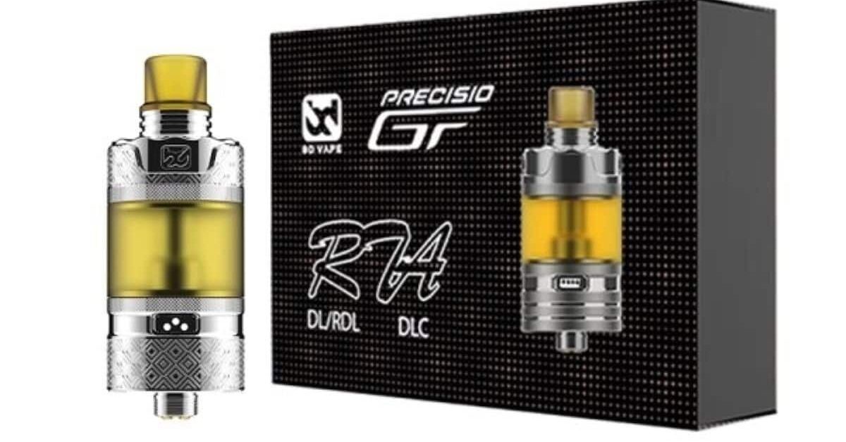 PRECISIO GT RTA GRAVIERT | BD VAPE | LIMITIERTE EDITION | ABSOLUT HIGH END