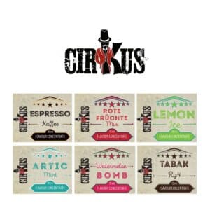 AUTHENTIC CIRKUS E-LIQUID | 10 ML | ABSOLUT AUTHENTISCH IM GESCHMACK