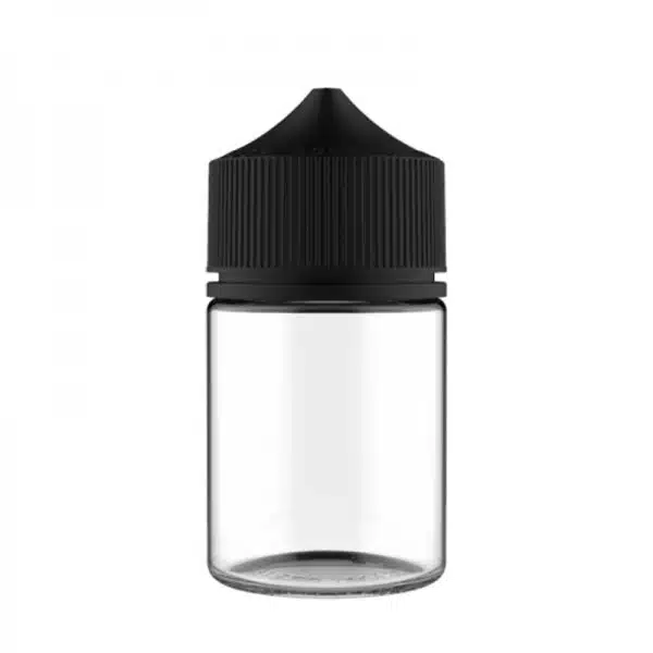 EINHORN FLASCHE-60ML V3 KURZ_CHUBBY_GORILLA_SCHWARZE KAPPE
