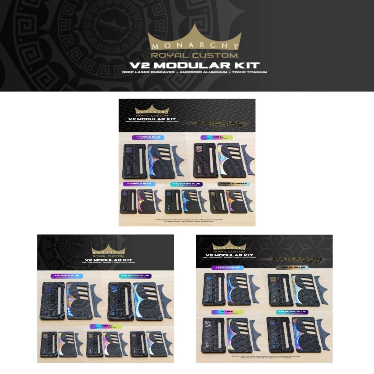 STEAM DREAM_V2 MODULAR PANEL KIT_MONARCHY X ROYAL CUSTOMS