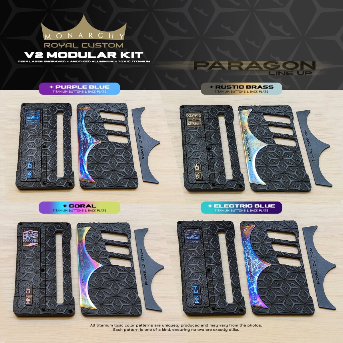 royal Custom x MNCH_v2 modular Kit paragon