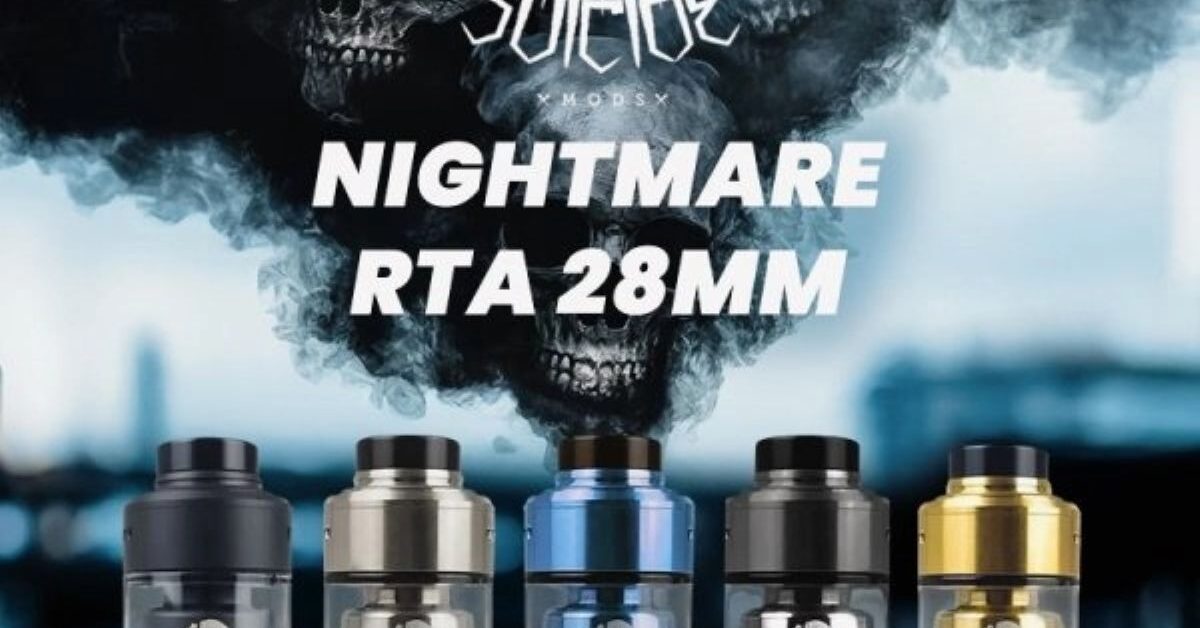 NIGHTMARE RTA V2 28 MM | SUICIDE MODS | GEHT IMMER - STEAM DREAM VAPESTORE