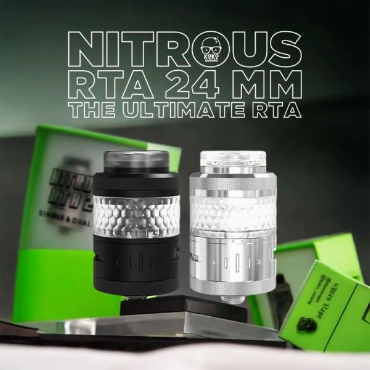 STEAM DREAM_NITROUS RTA_24MM_DAMN VAPE