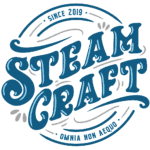 steam craft custom blue version logo