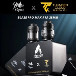 steam dream blaze pro max rta thunder cloud x mike vapes