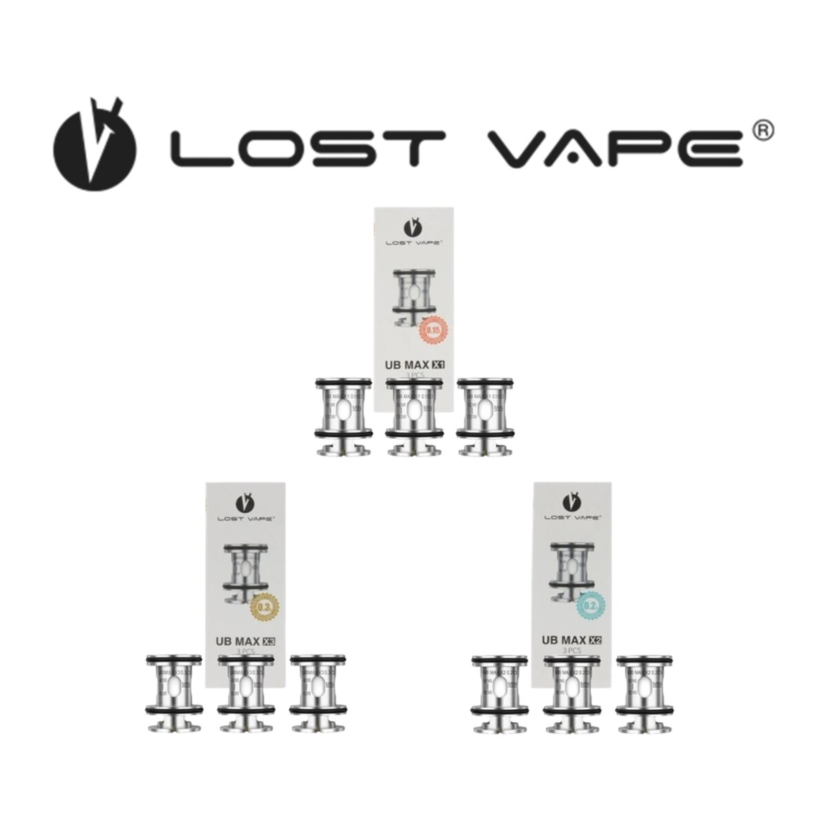 steam dream_ub max v2_lost vape_verdampferköpfe