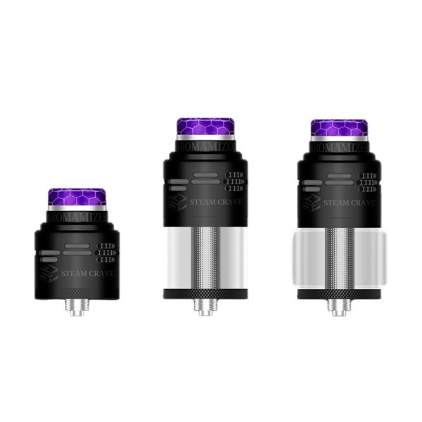 steam dream_aromamizer supreme v4 rdta_steam-crave_matte black_