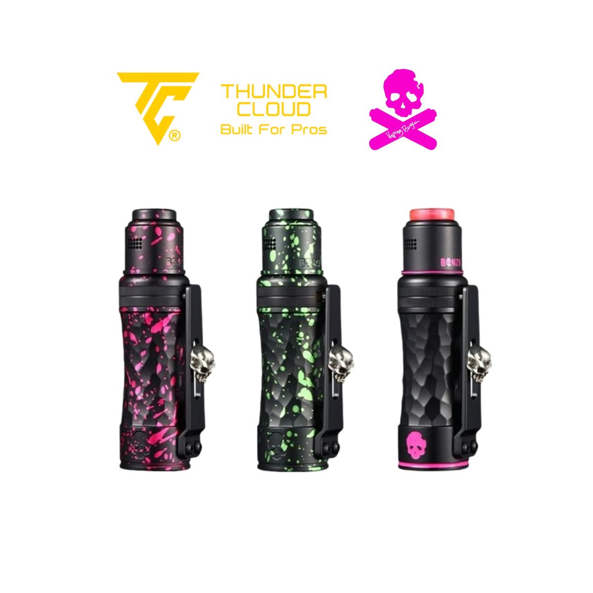 BONZA PRO MECH KIT | THUNDER CLOUD x VAPING BOGAN