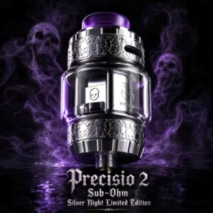 steam dream_precisio 2 sub ohm_silver night_bd vape_