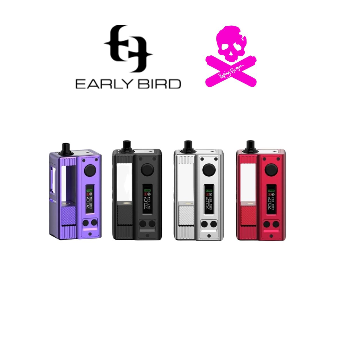 steam dream_stubby v2 aio_early bird x vaping bogan