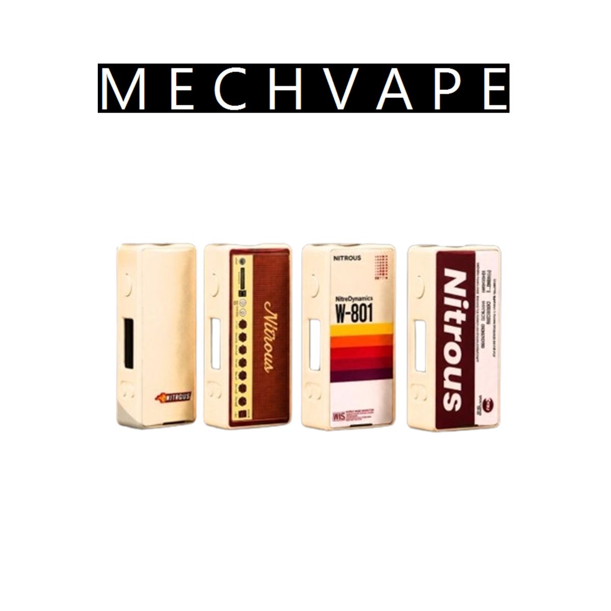 NITROUS POCKET PEEK EDITION 80w | MECHVAPE x NITROUS