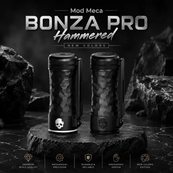 steam dream_bonza pro hammered_mech mod_thunder cloud x vaping-bogan