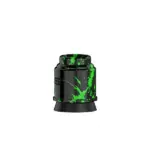 steam dream_bonza pro_rda 26.5mm limited edition_thunder cloud x vaping bogan_aluminium green