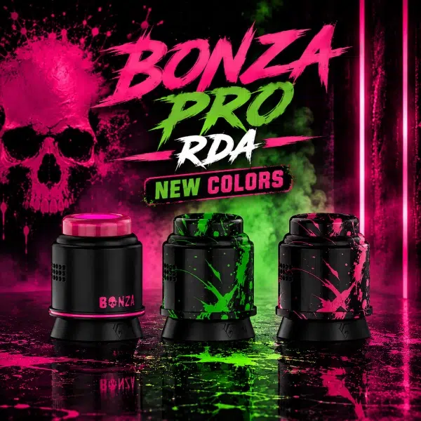 steam dream_bonza pro_rda 26.5mm limited edition_thunder cloud x vaping bogan_new colors_