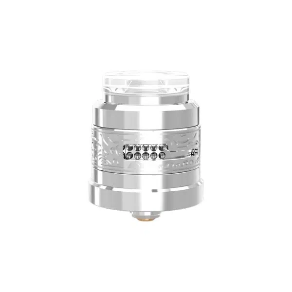 steam dream_nitrous rda 23mm ocean edition_damn-vape_glänzender silverstern