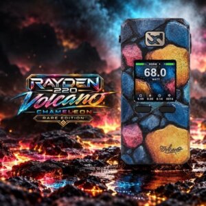 steam dream_rayden 220 volcano_chameleon stone_rare_bd vape