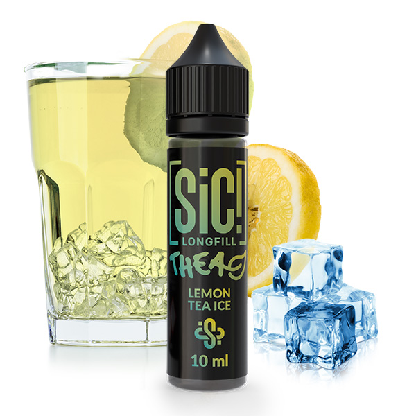 SIC! THEA Longfill Lemon Tea Ice – 10 ml Aroma in der 60-ml-Flasche