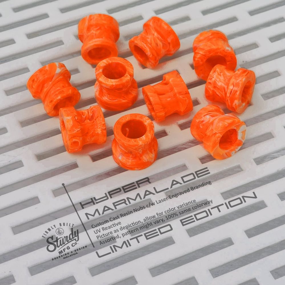sturdy nubs_study mfg co_hyper marmalade le